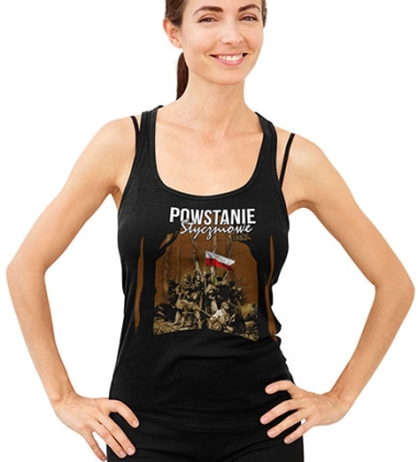 TANK TOP DAMSKI POWSTANIE STYCZNIOWE